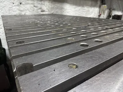 Tee Slotted Bed Plate Bed Plate Surface Tables & Bed Plates | Bowland Trading Ltd (3)