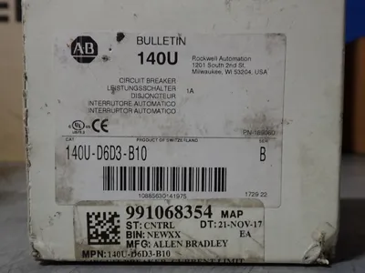 NEW ALLENBRADLEY 140UD6D3B10