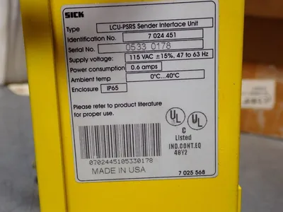 NEW SICK LCUPSRS 7 024 451