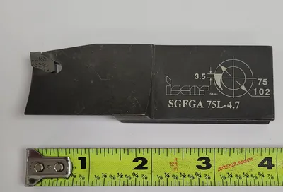 ISCAR Self-Grip SGFGA 75 L-4.7 Tooling & Accessories, Tooling | Machinery Central (2)