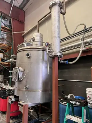 Still, 650 Gallon, S/st, Column, Condenser, Steam Heated #5991409