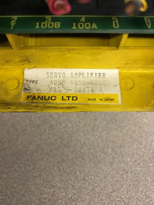 FANUC A06B-6058 H006 SERVO AMPLIFIER