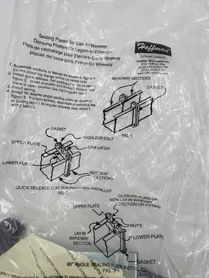 New | in-Stock NVENT HOFFMAN NVENT HOFFMAN F44LSGQR FLAT SEAL PLATE *NEW IN BAG*** 19970 Pump & Valve Parts | ND Industrial Surplus #1216505
