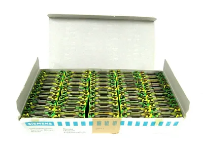 NEW BOX OF 50 SIEMENS 8WA1-734 TERMINAL BLOCKS 8WA1734