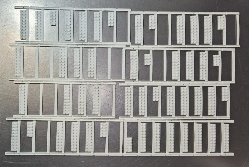Allen Bradley 1492-MS6X12H1-50 Ser A Terminal Markers Loc4C29
