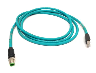 Used Murr Elektronik 7700-51101-S4X0200, TPE 4x2x26AWG SF/UTP CAT6a bu UL/CSA. CMR 2m Cable & Wire Michigan US | Maverick Industrial Sales #1456596