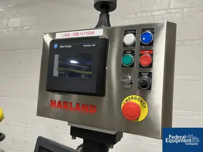 USED HARLAND OF AMERICA Harland Top Labeler, Model Comet Mark 5