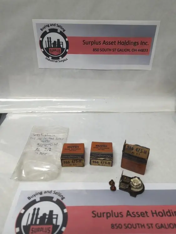 New | in-Stock WESTINGHOUSE 966 475-H Miscellaneous Equipment (Electrical & Power) | Surplus Asset Holdings #1194691