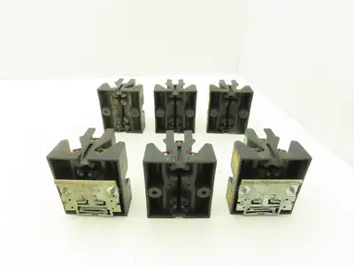 Bussmann JP60030-3CORA Pyramid /Open Style Fuse Block 600V-30A 3 Pole Lot of 6
