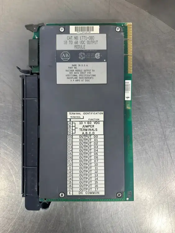 Used Allen-Bradley 1771-0BD PLC Input & Output South Carolina US | Palmetto Automation #1162109