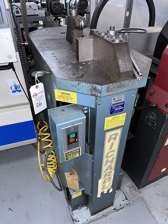Used RICHARDS Multiform Bender Shape Benders Illinois US | Machine Tool Bids #376179
