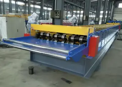 Metal Decking Roof Panel Roll Forming Machine in China