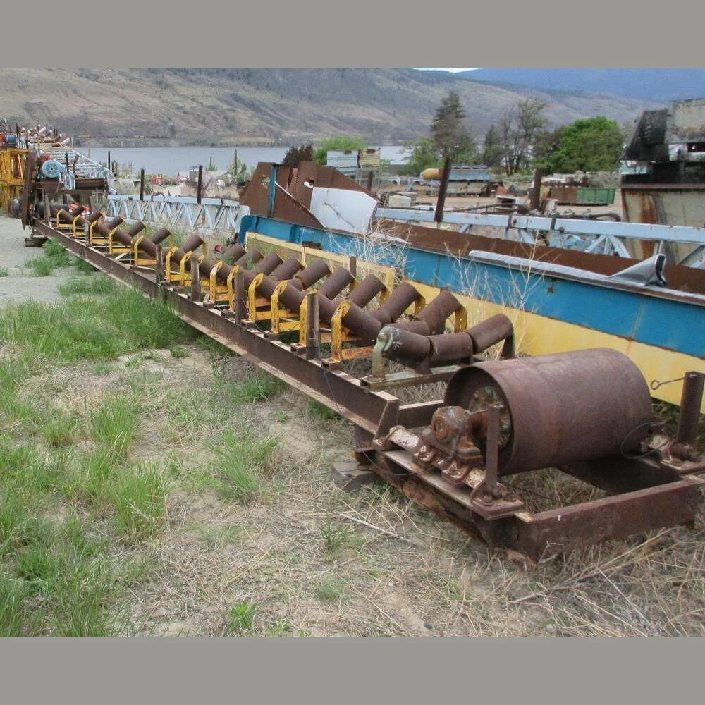 24in Wide x 46.5ft Long Channel Conveyor