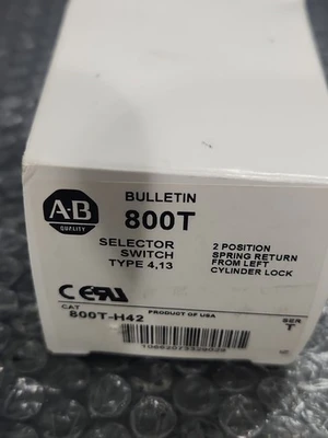 NEW Allen-Bradley 800T-H42