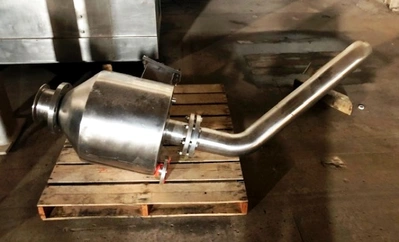 Heinkel HF 800 Inverting Filter centrifuge, Hastelloy C22.