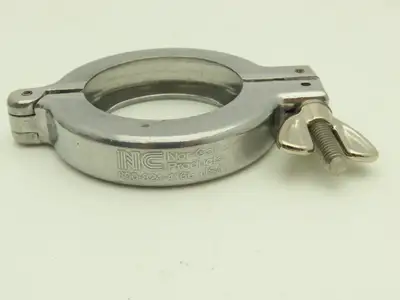 Nor-Cal NW-40-CP Aluminum Wing Nut Clamp for DN 40 ISO-KF Flange Lot of 20