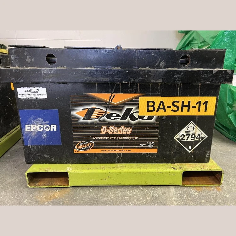 Used DEKA D-SERIES Batteries British Columbia CA | Savona Equipment LTD #1170634