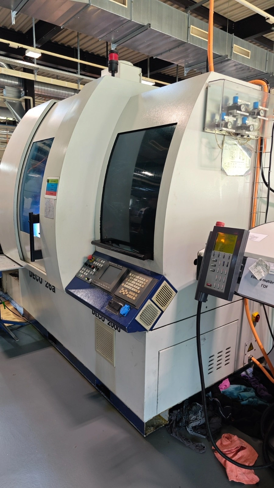 TORNOS 10-axis CNC Sliding Head Lathe, in very good used condition, video