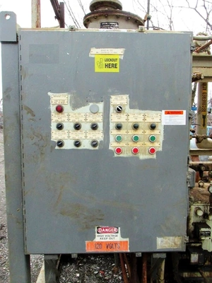 (3) Krauss-Maffei SZ 30L pusher centrifuges, 316SS.