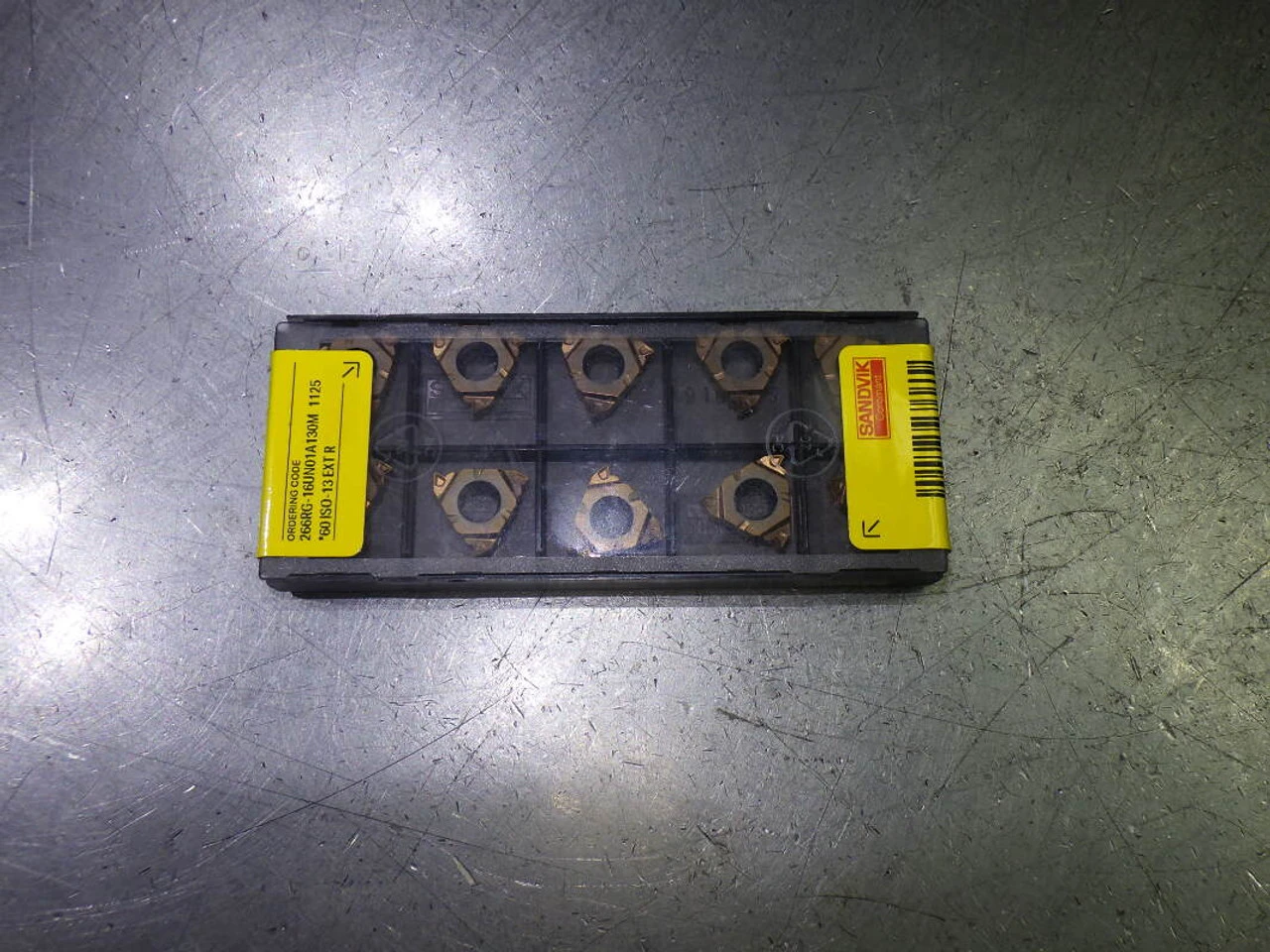 Sandvik Carbide Threading Inserts QTY10 266RG-16UN01A130M 1125 (LOC2794A)