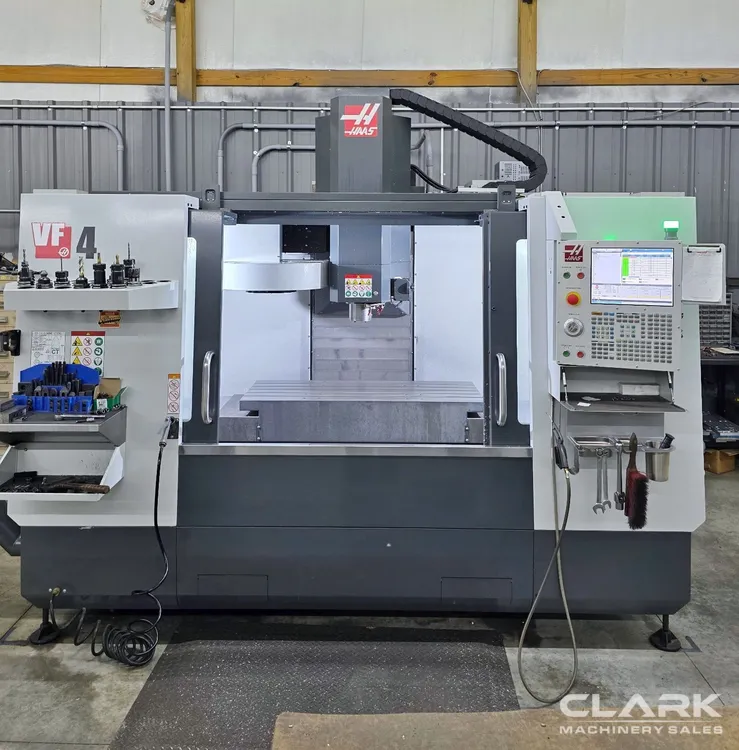2021 HAAS VF-4 Vertical Machining Centers | Clark Machinery Sales, LLC