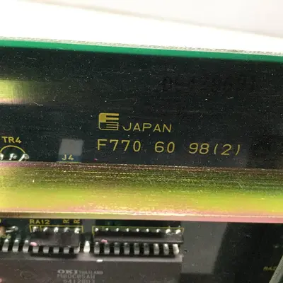 USED FUJI ELECTRIC F770 60 98(2)