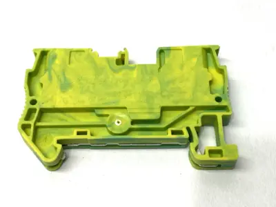 USED PHOENIX CONTACT PROTECTIVE CONDUCTOR TERMINAL BLOCK 3211766 LOT OF 6
