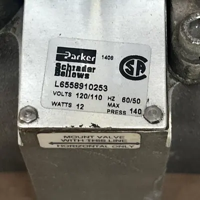 Used PARKER L6558910253 Solenoid Valves Ohio US | Surplus Asset Holdings #1290403