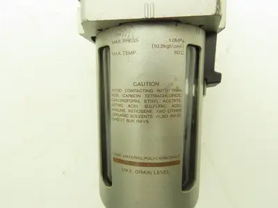 SMC AF4000 Pneumatic Air Filter 1.0MPa 145PSI Max 3/8" NPT Lot of 2