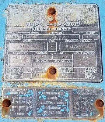USED BROOK ELECTRIC DP
