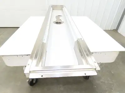 Regency 600FT1272SS 12" x 72" 14-Gauge Stainless Steel Floor Trough NSF