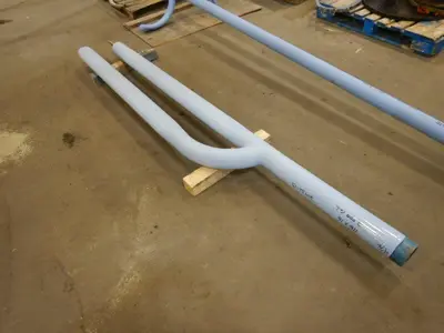 PFAUDLER 2000 Gallon Kettle Parts - Glass Lined Baffles/Temp. Probes | Perry Equipment (2)