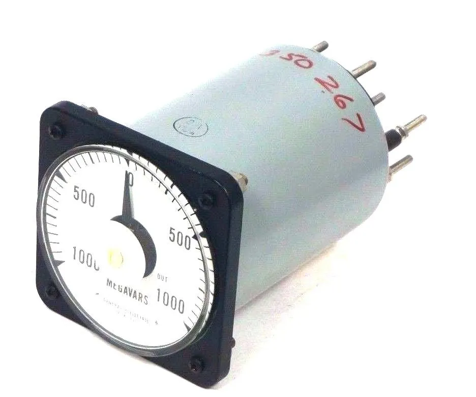 NEW GENERAL ELECTRIC 100322FCUW1AAZ-CW VARMETER 6477K27001