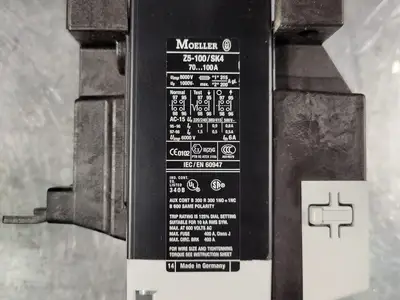 NEW MOELLER Z5-100/SK4