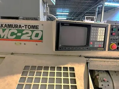 USED 1986 NAKAMURA TOME TMC-20 2 AXIS LATHE