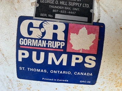 Gorman Rupp T4A3-B Self-Priming Centrifugal Pump