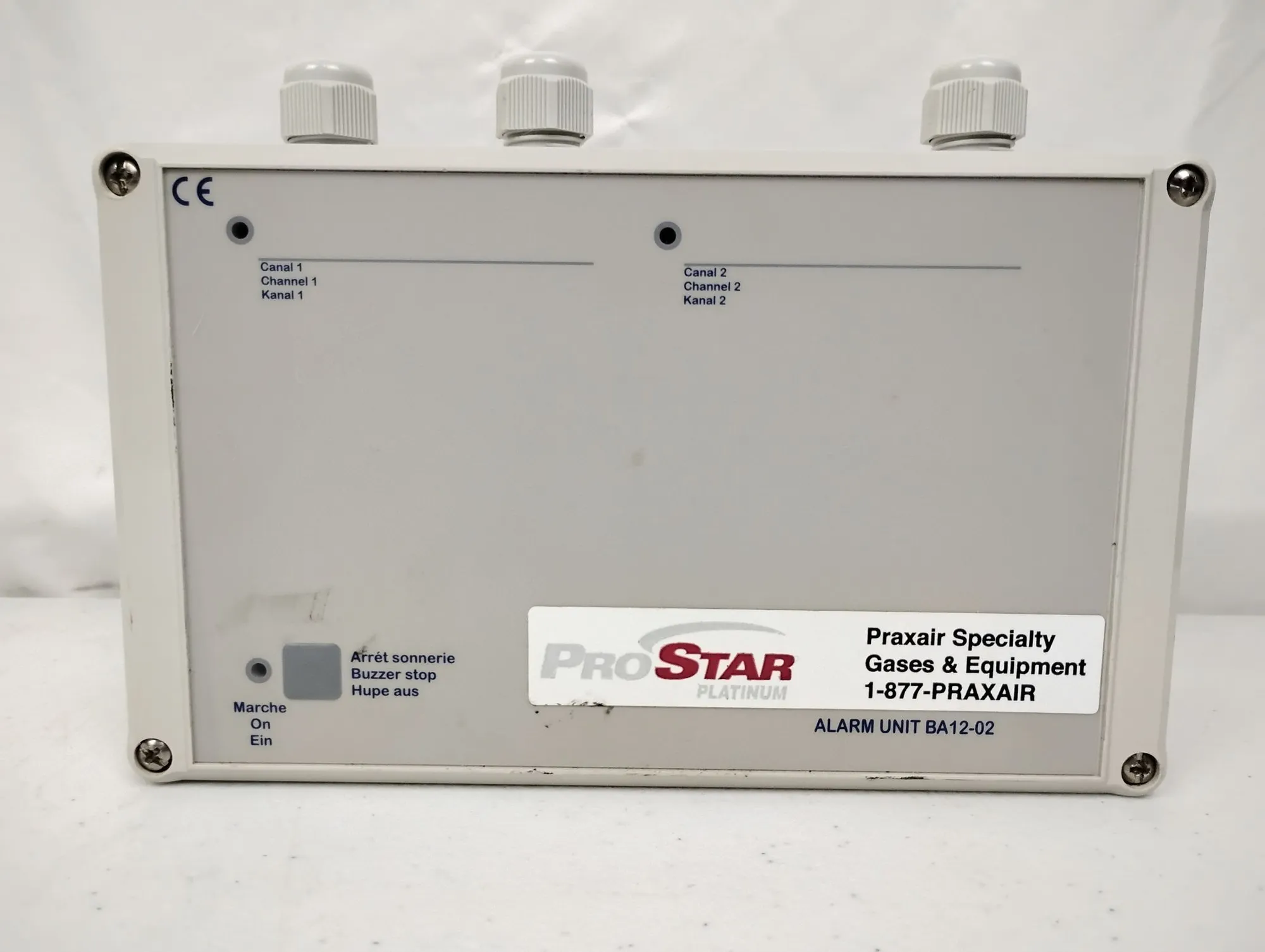 USED PRAXAIR BA12-02