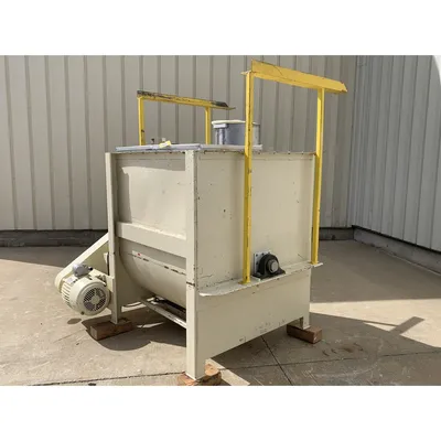 Used 15HP Mild Steel Paddle Blender Mixer - 40 Cu/Ft