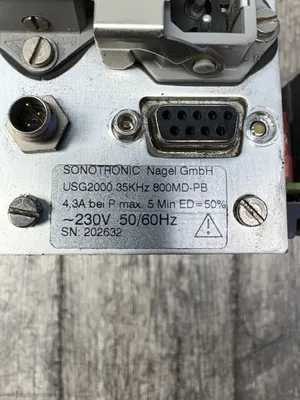 SONOTRONIC USG2000 Electrical/PLC/Automation | ESS Industrial Equipment Sales (11)