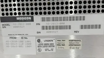 NEW MODICON AS-J812-000 INTERFACE ADAPTER MODULE ASJ812000