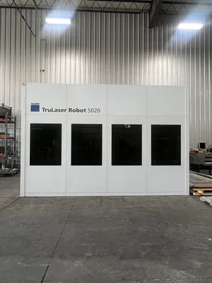 Used 2014 TRUMPF TruLaser Robot 5020 Robotic Welding Cells Illinois US | Bridgeline Machinery Corp. #1342826