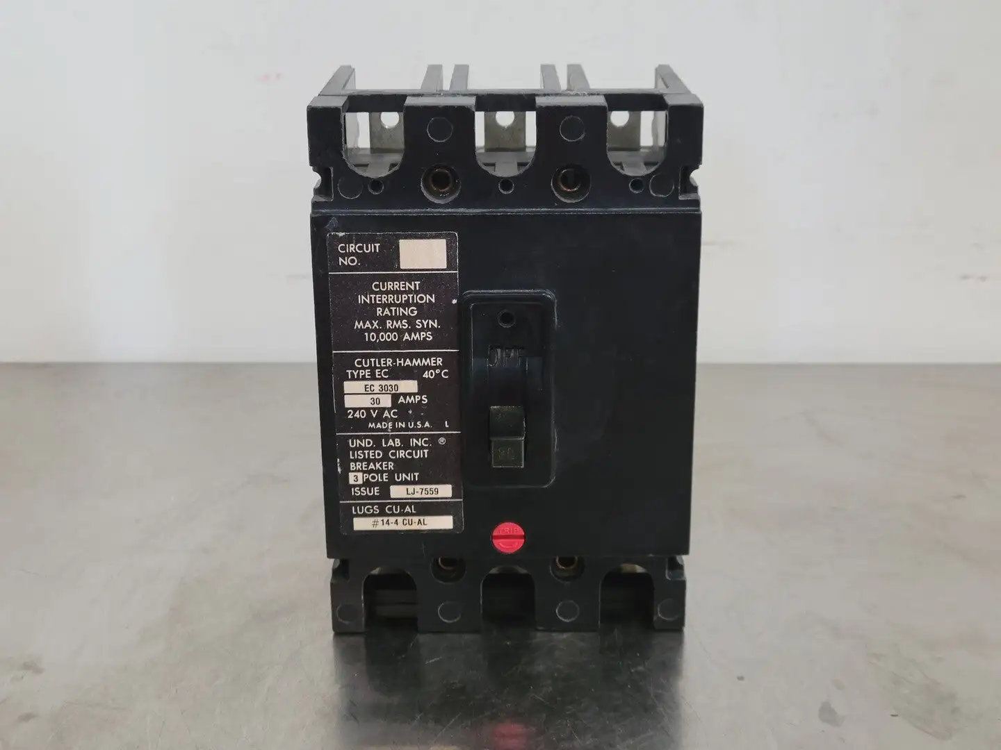 USED CUTLER-HAMMER EC330