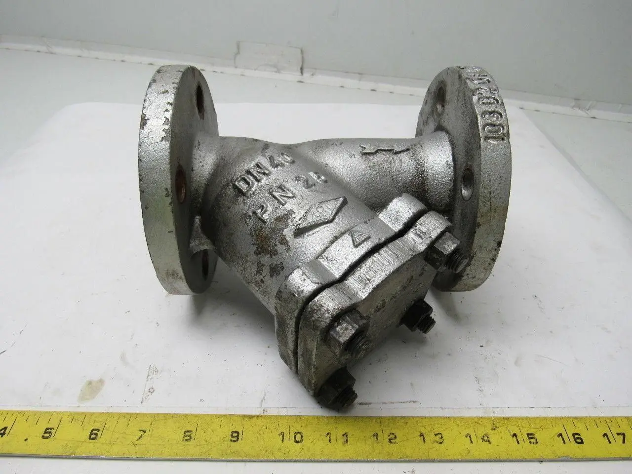 ARI PN25 DN40 Strainer Y-Pattern with Flanges