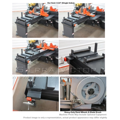 HE&M H90A-1 Horizontal Bandsaws Auto | Sierra Victor Industries (6)