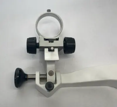 Used Unbranded Adjustable Stereo Microscope Focus Rack, 76mm Collar Dia. w/ Swin Microscope Accessories Michigan US | Maverick Industrial Sales #1395381