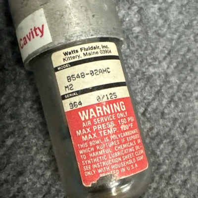 Used Watts B548-02AHC Air Pressure Regulators California US | Davliegogo LLC #1706013