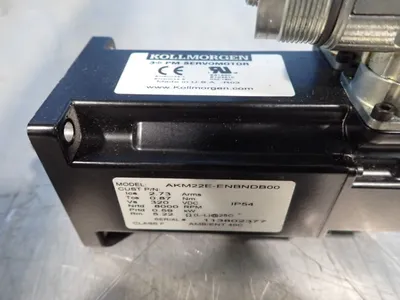 Used KOLLMORGEN AKM22EENBNDB00 Servo Motors | HGR 24 #730895