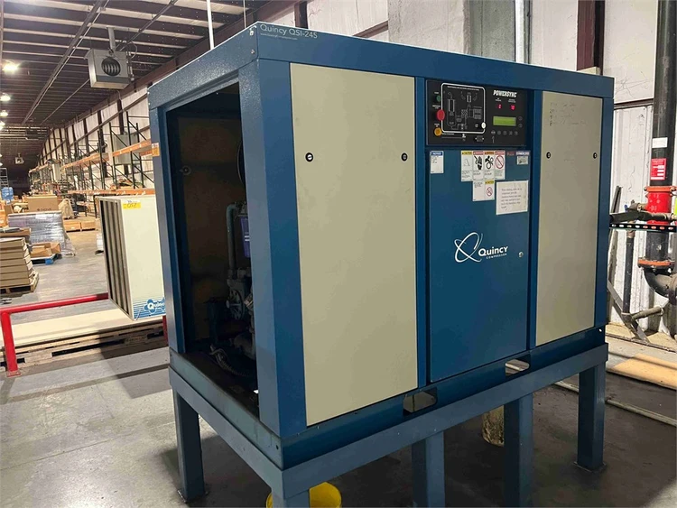 Used QUINCY QSI245ACA32EE Rotary Screw & Sliding Vane Air Compressors Illinois US | MachineryMax #1180896