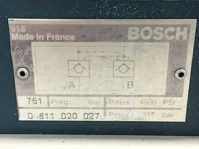 USED BOSCH 0 811 020 027