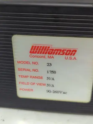 Used WILLIAMSON MODEL 23 Industrial Controls Ohio US | Surplus Asset Holdings #1237385